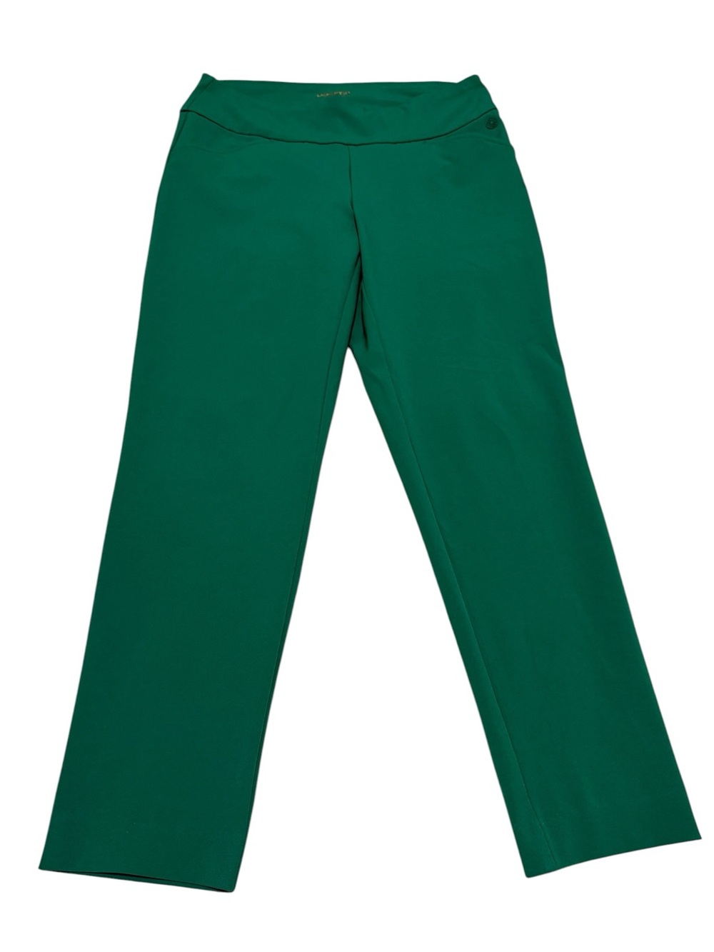 Lilly Pulitzer UPF 50+ Luxletic 28" Corso Pant in Fiddle Leaf Green Size 10 - Picture 4 of 8